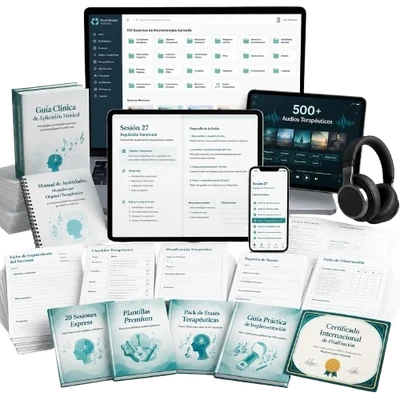 Método Terapéutico Musical — Pack completo en notebook, tablets y celulares